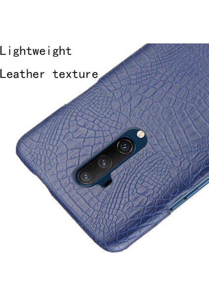 Oneplus 7t Pro Koruyucu Kapak Için Şık Klasik Kılıf Klasik Timsah (Yurt Dışından)
