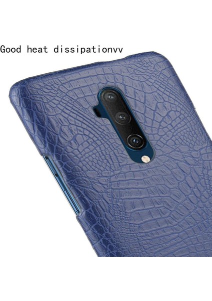 Oneplus 7t Pro Koruyucu Kapak Için Şık Klasik Kılıf Klasik Timsah (Yurt Dışından)