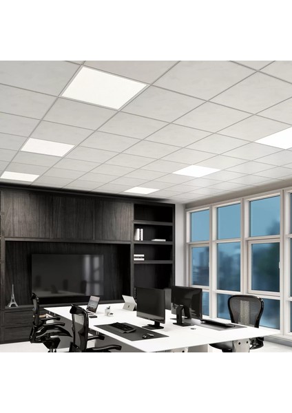 6 Adet LED Panel Sıva Altı Armatür 60X60CM Doğal Beyaz ASA-10134 54W 220V IP20 fiyatları
