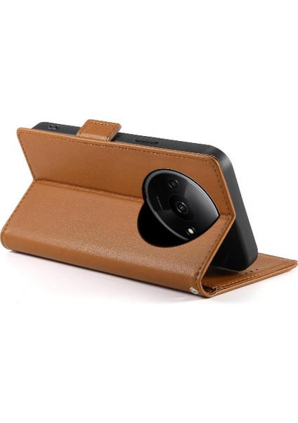 Xiaomi Redmi A3 Günlük Kullanım Için Flip Case Cüzdan Iş Çevir Kart Yuvaları (Yurt Dışından) modelleri