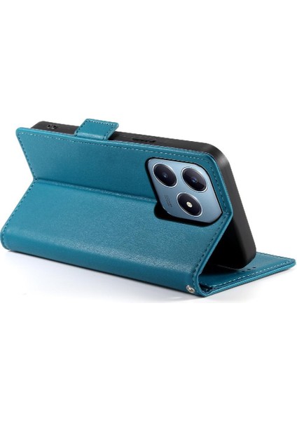 Realme C63 Cüzdan Günlük Kullanım Flip Kart Yuvaları Iş Için Flip Case (Yurt Dışından)