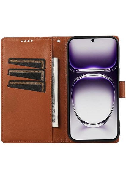 Oppo Oppo 12 5g Için Flip Case Kickstand Üç Kart Yuvaları Şok Emici (Yurt Dışından) fırsatları