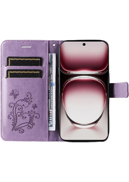 Oppo Için Kılıf Card 12 Pro 5g Flip Kickstand Pu Deri Kart Yuvası ile (Yurt Dışından) modelleri