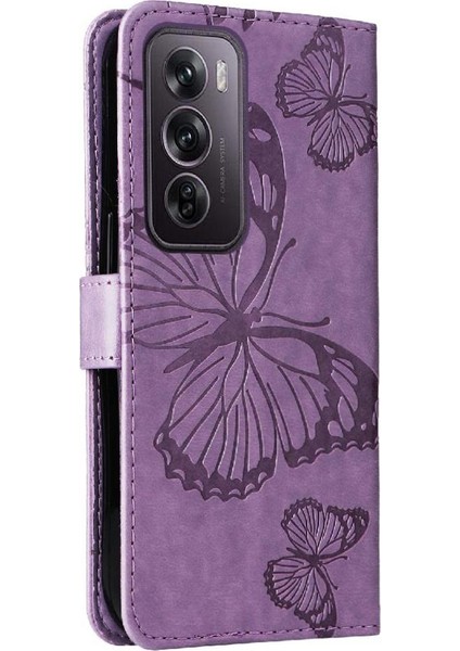 Oppo Için Kılıf Card 12 Pro 5g Flip Kickstand Pu Deri Kart Yuvası ile (Yurt Dışından) indirimleri