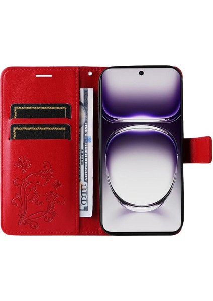 Kart Yuvası Standı Flip Pu ile Oppo Oppo 12 5g Darbeye Dayanıklı Kapak Için Kılıf (Yurt Dışından) fırsatları