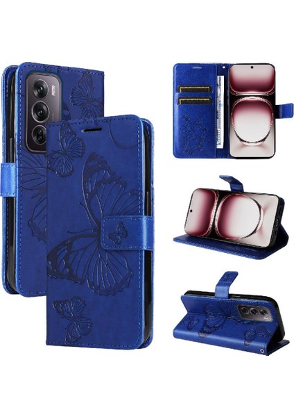 Oppo Için Kılıf Card 12 Pro 5g Flip Kickstand Pu Deri Kart Yuvası ile (Yurt Dışından)