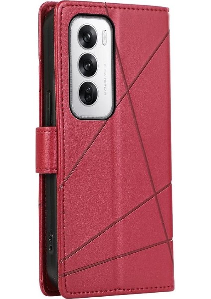 Oppo Oppo 12 5g Için Flip Case Kickstand Üç Kart Yuvaları Şok Emici (Yurt Dışından) indirimleri