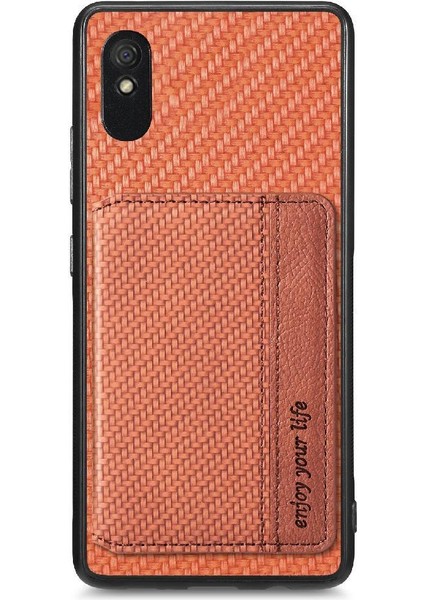 Xiaomi Redmi 9A Manyetik Kart Tutucu Rfıd Engelleme Için Kılıf Komple Standı (Yurt Dışından) fırsatları