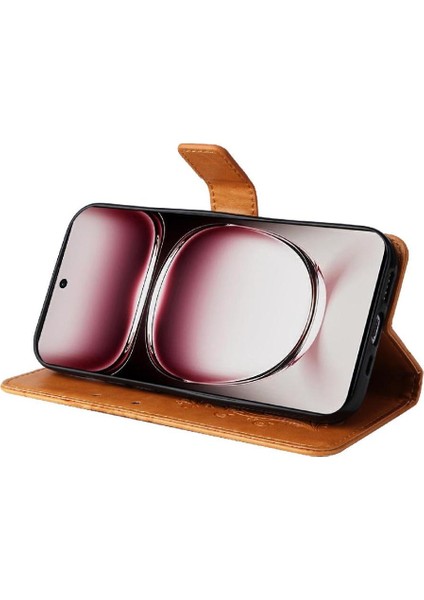 Oppo Için Kılıf Card 12 Pro 5g Flip Kickstand Pu Deri Kart Yuvası ile (Yurt Dışından) fırsatları
