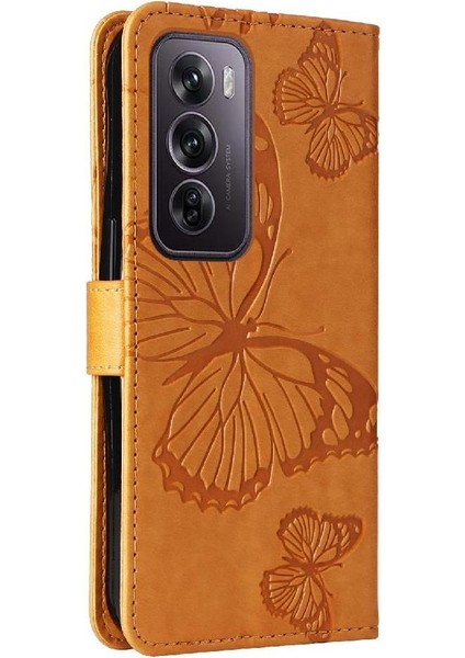 Oppo Için Kılıf Card 12 Pro 5g Flip Kickstand Pu Deri Kart Yuvası ile (Yurt Dışından) indirimleri