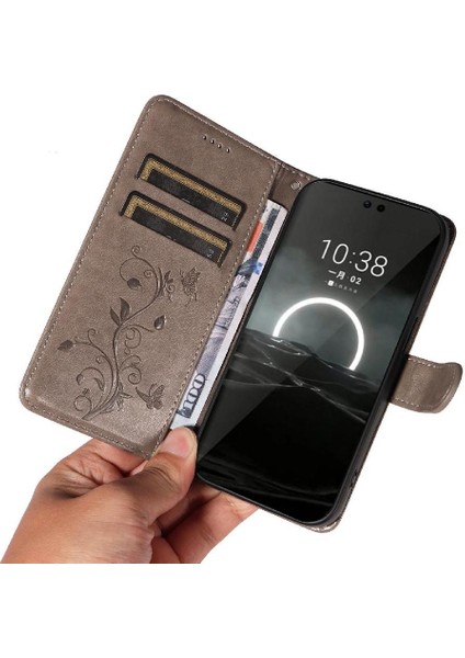 Huawei Pura 70 Kabartmalı Kelebek Yüksek Kaliteli Deri ve Kart (Yurt Dışından) fırsatları