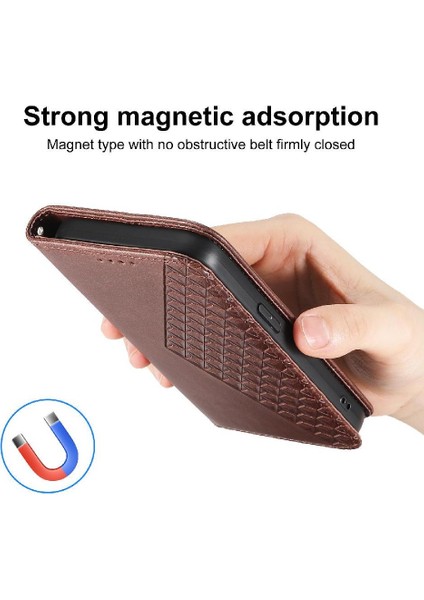 Oppo Oppo 12 5g Günlük Kullanım Için Flip Case Standı Cüzdan Eşkenar Dörtgen Şekli El (Yurt Dışından) fiyatları
