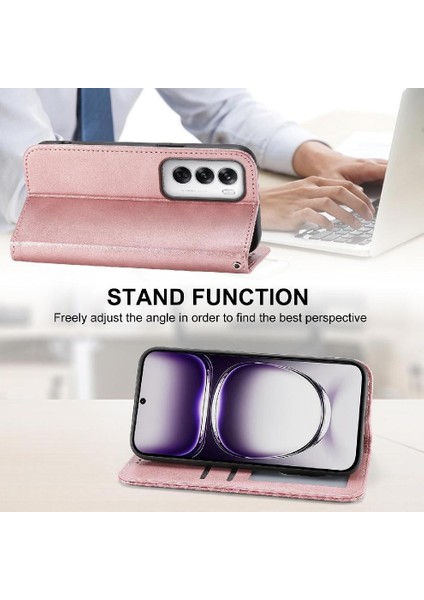 Oppo Oppo 12 5g Günlük Kullanım Için Flip Case Standı Cüzdan Eşkenar Dörtgen Şekli El (Yurt Dışından) modelleri
