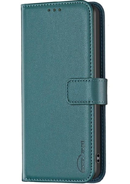 IPhone 15 Pro Max Çoklu Kart Yuvası Iş Deri Çanta Için Flip Case (Yurt Dışından)