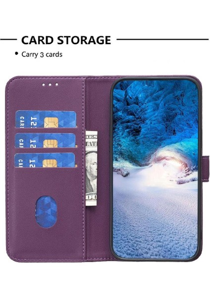 Oppo Bulmak Için Flip Case X6 Çoklu Kart Yuvası Cüzdan Çok Renkli Deri Kılıf (Yurt Dışından)