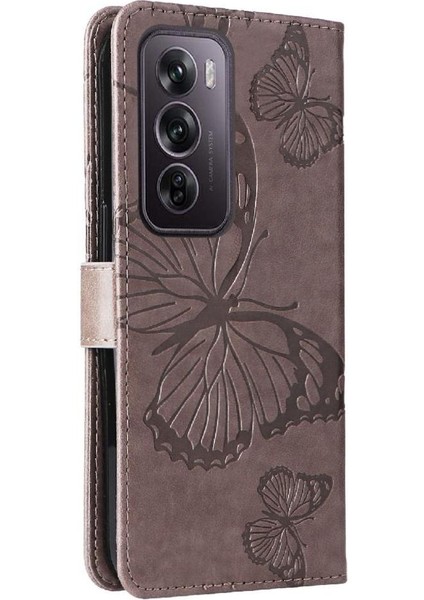 Oppo Için Kılıf Card 12 Pro 5g Flip Kickstand Pu Deri Kart Yuvası ile (Yurt Dışından) fırsatları