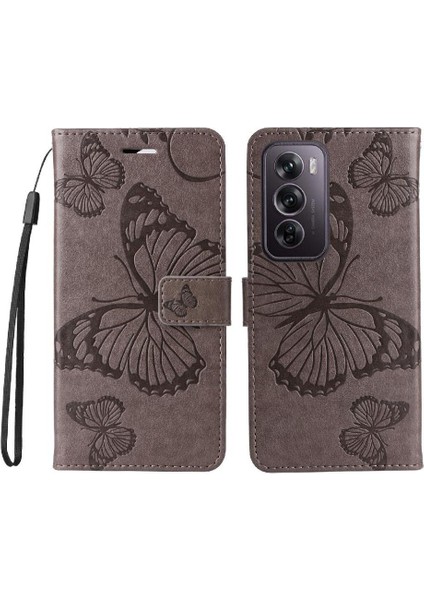 Oppo Için Kılıf Card 12 Pro 5g Flip Kickstand Pu Deri Kart Yuvası ile (Yurt Dışından) indirimleri