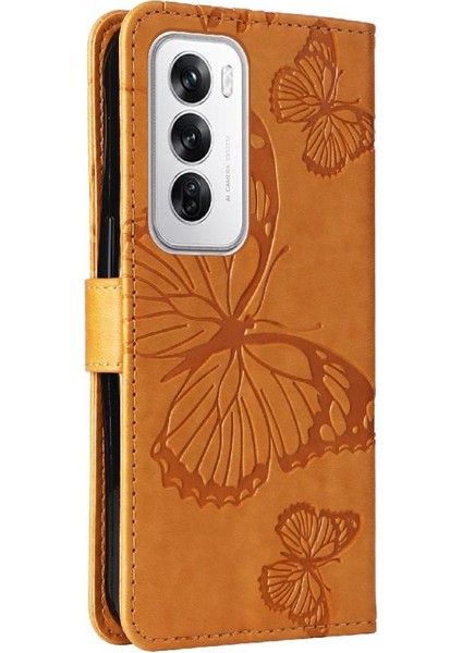 Kart Yuvası Standı Flip Pu ile Oppo Oppo 12 5g Darbeye Dayanıklı Kapak Için Kılıf (Yurt Dışından) modelleri