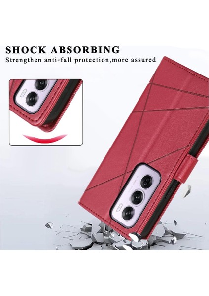 Oppo Oppo 12 Pro 5g Için Flip Case Üç Kart Yuvaları Darbeye Kickstand (Yurt Dışından) modelleri