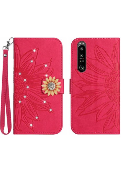 Sony Xperia 1 Vı Için Kılıf Kart Tutucu Flip Cüzdan Kredi Kartı Pu Deri (Yurt Dışından)