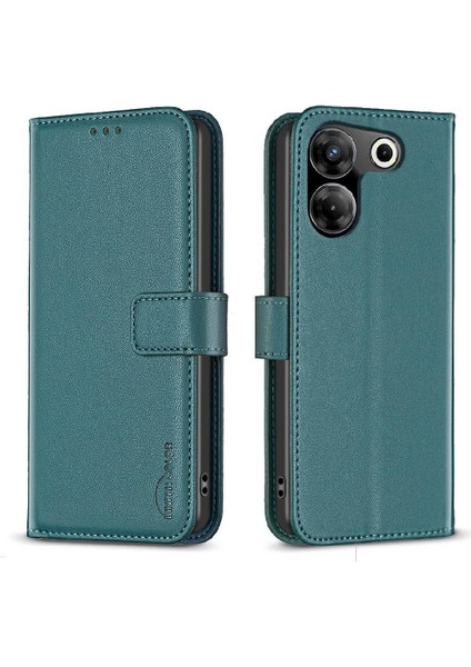 Tecno Camon 20 Pro 5g Iş Cüzdan Deri Kılıf Için Flip Case Çok (Yurt Dışından)