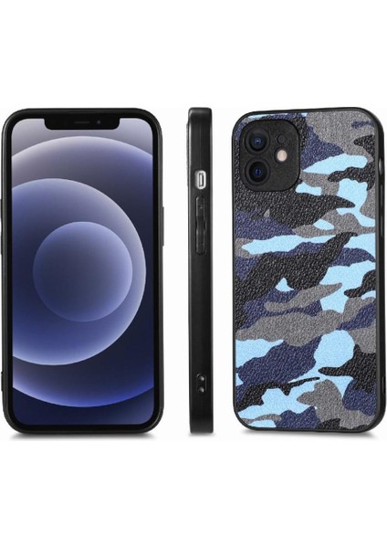 IPhone 12 Mini Camo Tasarım Hafif Anti Damla Kablosuz (Yurt Dışından)