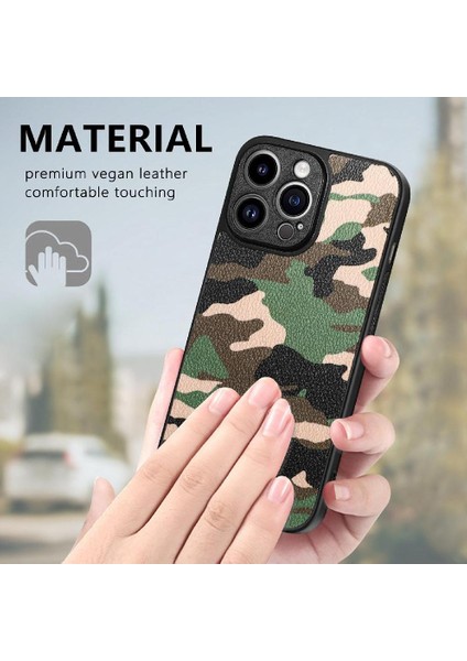 IPhone 13 Için Kılıf Pro Kablosuz Şarj Özgürlüğü Hafif Camo Tasarım (Yurt Dışından)