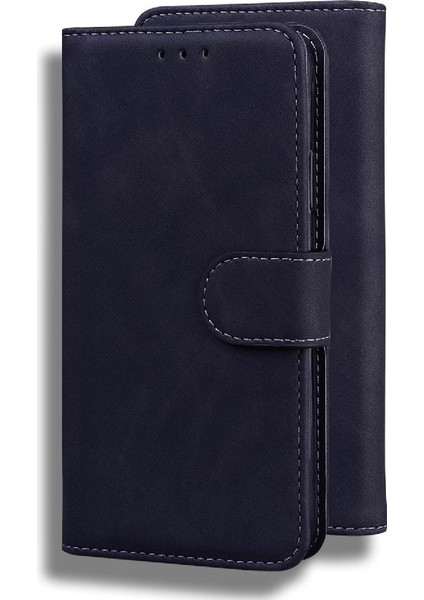 Realme Gt 6 Için Flip Case Standı Tutucu Premium Pu Deri Manyetik Kart (Yurt Dışından)