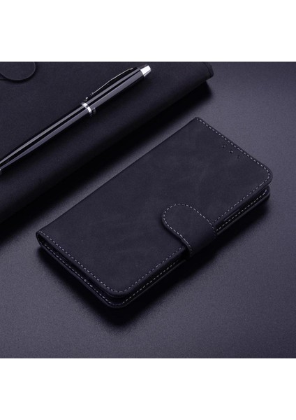 Realme Gt 6 Için Flip Case Standı Tutucu Premium Pu Deri Manyetik Kart (Yurt Dışından)