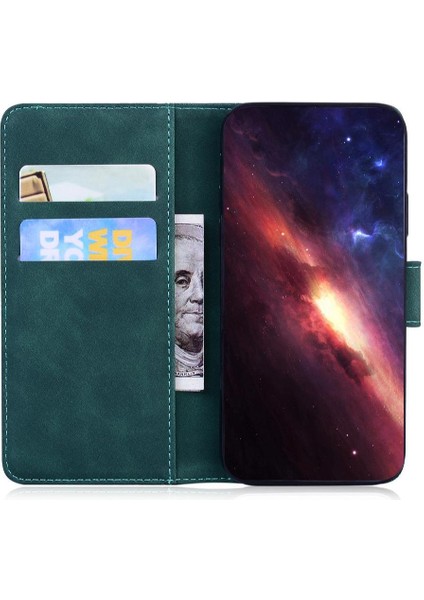 Samsung Galaxy M35 Renk Baskılı Kelebek Cüzdan Flip Için Flip Case Folio (Yurt Dışından)