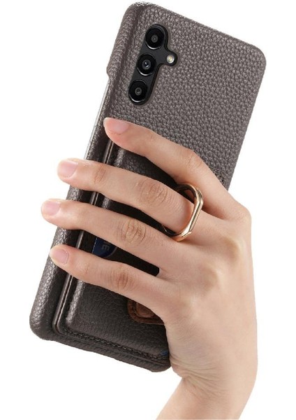 Samsung Galaxy A13 5g Halka Standı Kart Yuvaları Premium Dokulu (Yurt Dışından) modelleri