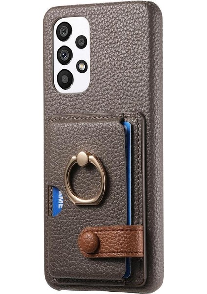 Samsung Galaxy A52 5g Kart Yuvaları Halka Standı Premium Dokulu (Yurt Dışından)