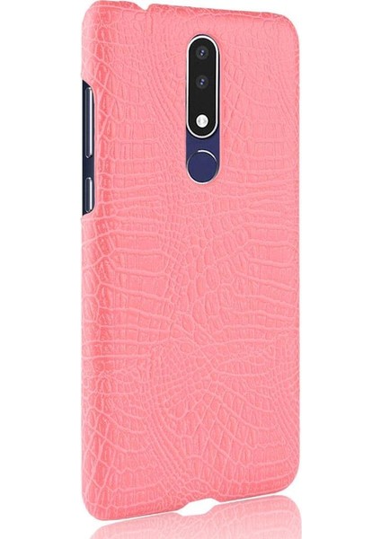 Nokia 3.1 Plus Anti Scratch Klasik Timsah Için Şık Klasik Kılıf (Yurt Dışından)