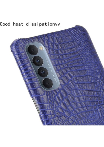 Oppo Reno4 Pro 4g Uyumluluk Koruyucu Kapak Için Şık Klasik Kılıf (Yurt Dışından)