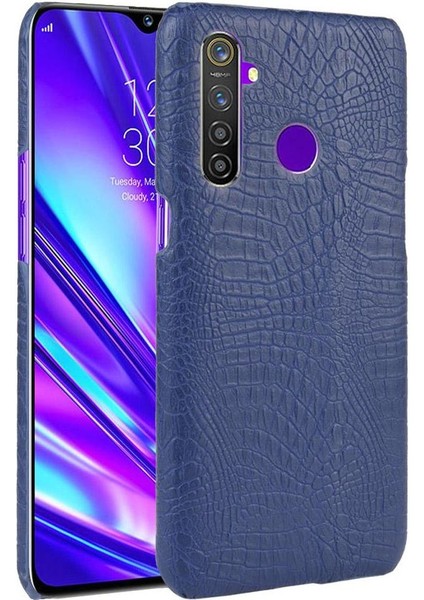 Realme Q/realme 5 Pro Uyumluluk Klasik Kapak Için Şık Klasik Kılıf (Yurt Dışından)