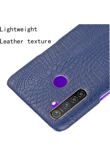 Realme Q/realme 5 Pro Uyumluluk Klasik Kapak Için Şık Klasik Kılıf (Yurt Dışından)