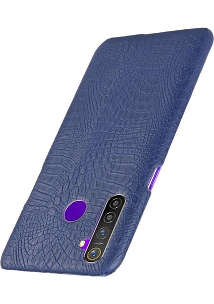 Realme Q/realme 5 Pro Uyumluluk Klasik Kapak Için Şık Klasik Kılıf (Yurt Dışından)