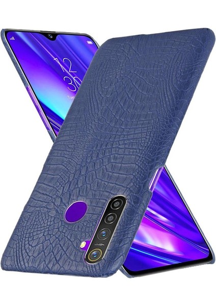 Realme Q/realme 5 Pro Uyumluluk Klasik Kapak Için Şık Klasik Kılıf (Yurt Dışından)