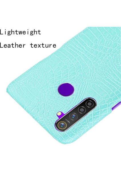 Realme Q/realme 5 Pro Uyumluluk Klasik Kapak Için Şık Klasik Kılıf (Yurt Dışından)