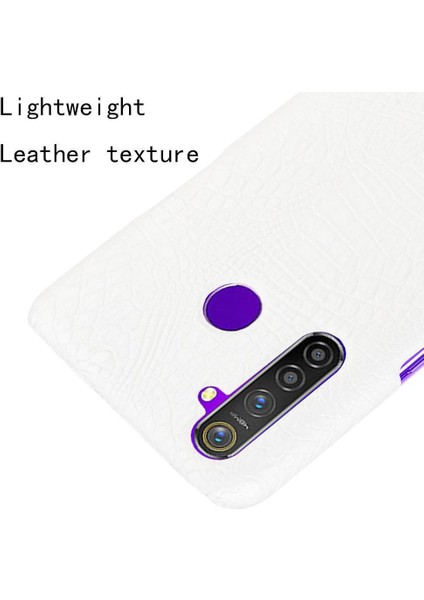 Realme Q/realme 5 Pro Uyumluluk Klasik Kapak Için Şık Klasik Kılıf (Yurt Dışından)