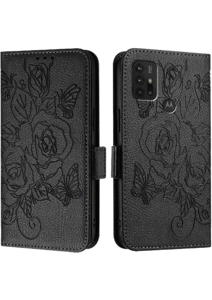 Bdt Shop Motorola Moto G30/G20/G10 Pu Deri Manyetik Cüzdan Kredi ile (Yurt Dışından)