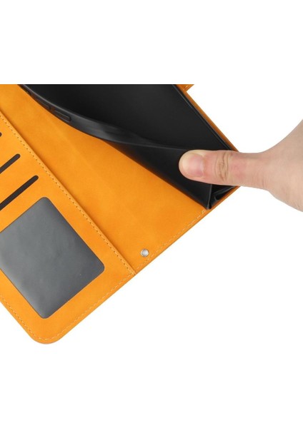 Onur Için Kılıf 200 Lite Kısa Kayış Flip Cüzdan Telefon Kılıfı Kabartmalı Lüks (Yurt Dışından)
