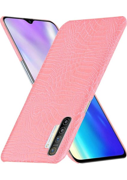 Realme Xt Için Şık Klasik Durumda/realme X2 Klasik Timsah Moda (Yurt Dışından) modelleri