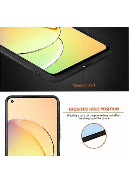 Realme 10 4g Hafif Anti Damla Camo Tasarım Kablosuz Şarj Için Kılıf (Yurt Dışından)