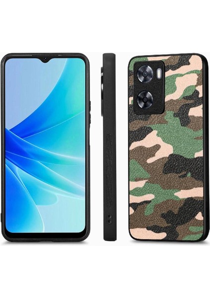 Bdt Shop Oppo A57 4g Hafif Anti Damla Camo Tasarım Kablosuz Şarj Için Kılıf (Yurt Dışından)