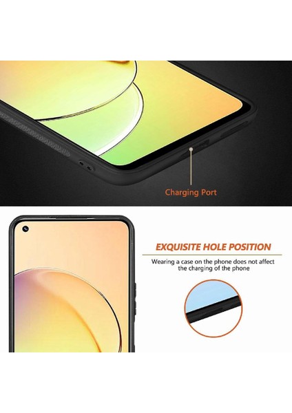 Realme 10 4g Hafif Anti Damla Camo Tasarım Kablosuz Şarj Için Kılıf (Yurt Dışından)