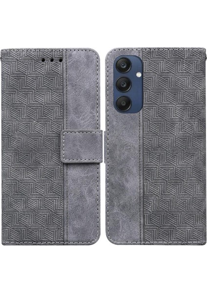 Samsung Galaxy M35 Premium Pu Deri Flip Folio Kickstand Için Flip Case (Yurt Dışından)