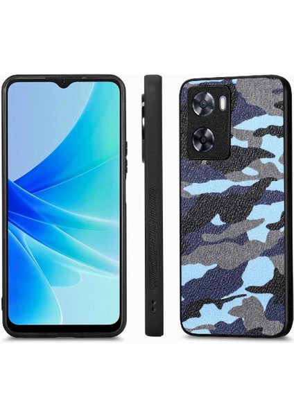 Oppo A57 4g Hafif Anti Damla Camo Tasarım Kablosuz Şarj Için Kılıf (Yurt Dışından)