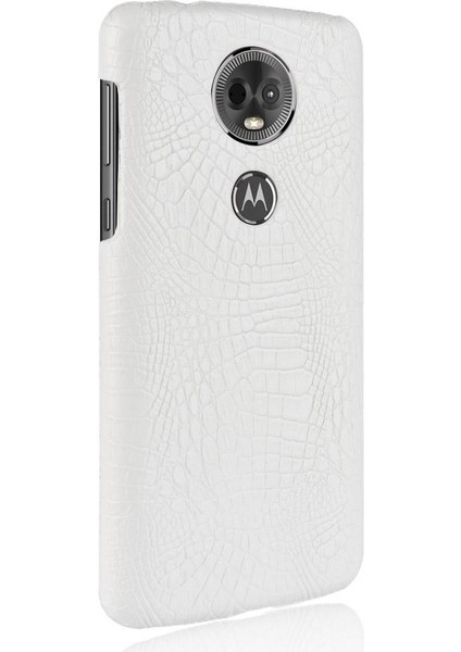 Motorola Moto E5 Artı Klasik Timsah Moda Için Şık Klasik Kılıf (Yurt Dışından) modelleri