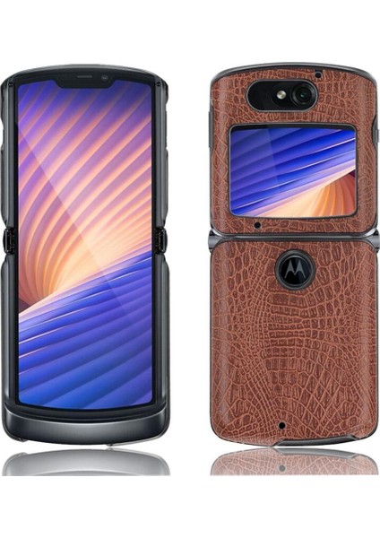 Motorola Razr 5g Koruyucu Kapak Anti Scratch Için Şık Klasik Kılıf (Yurt Dışından)